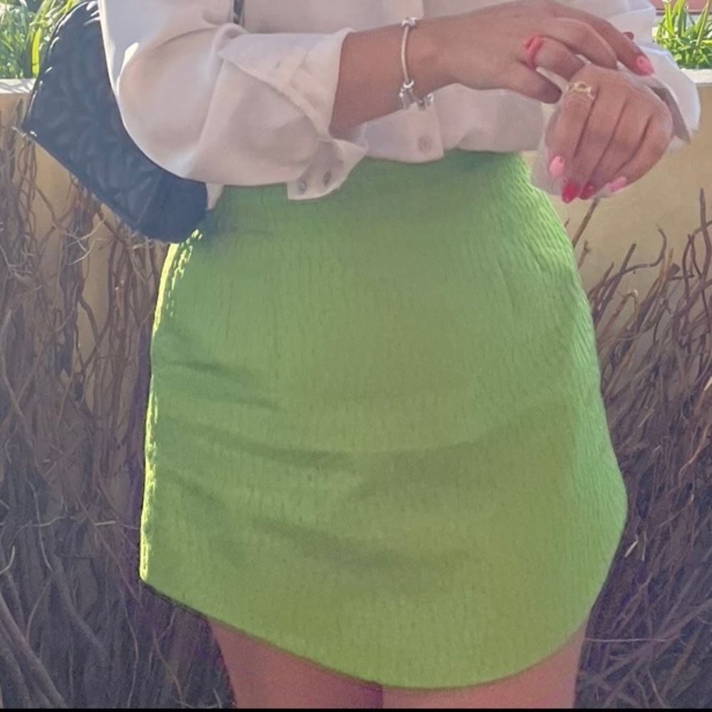 ZARA GREEN SKIRT